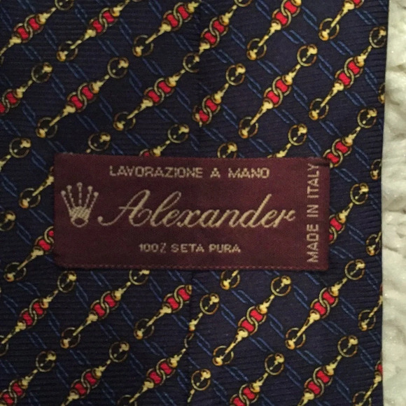❌SOLD❌100% silk handmade in Italy tie - Picture 3 of 3